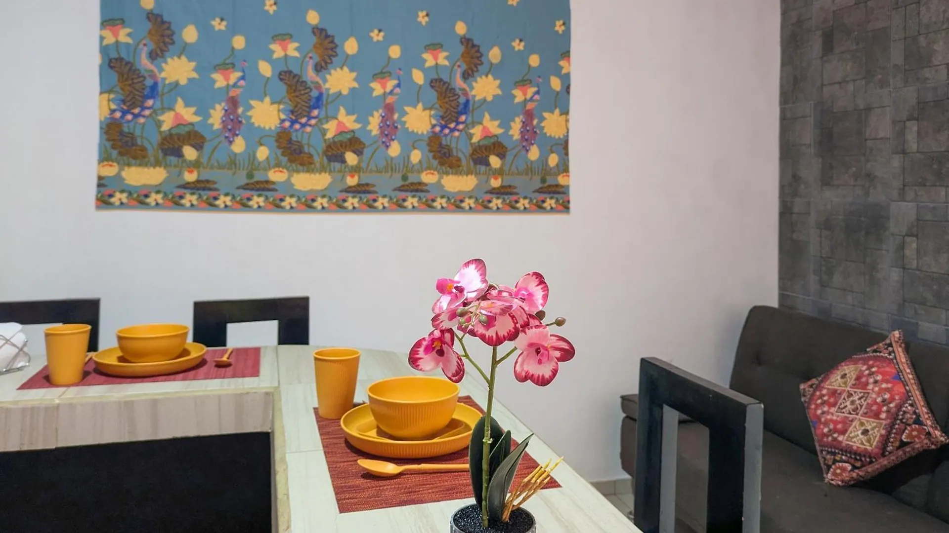 B6 Romantic Beachside Escape Bangkok Theme Memory Foam King Bed Kitchen Ac Playa del Carmen Daire